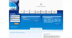 Desktop Screenshot of mpagroup.cz