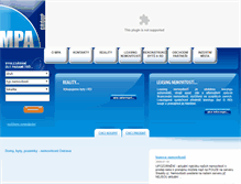 Tablet Screenshot of mpagroup.cz